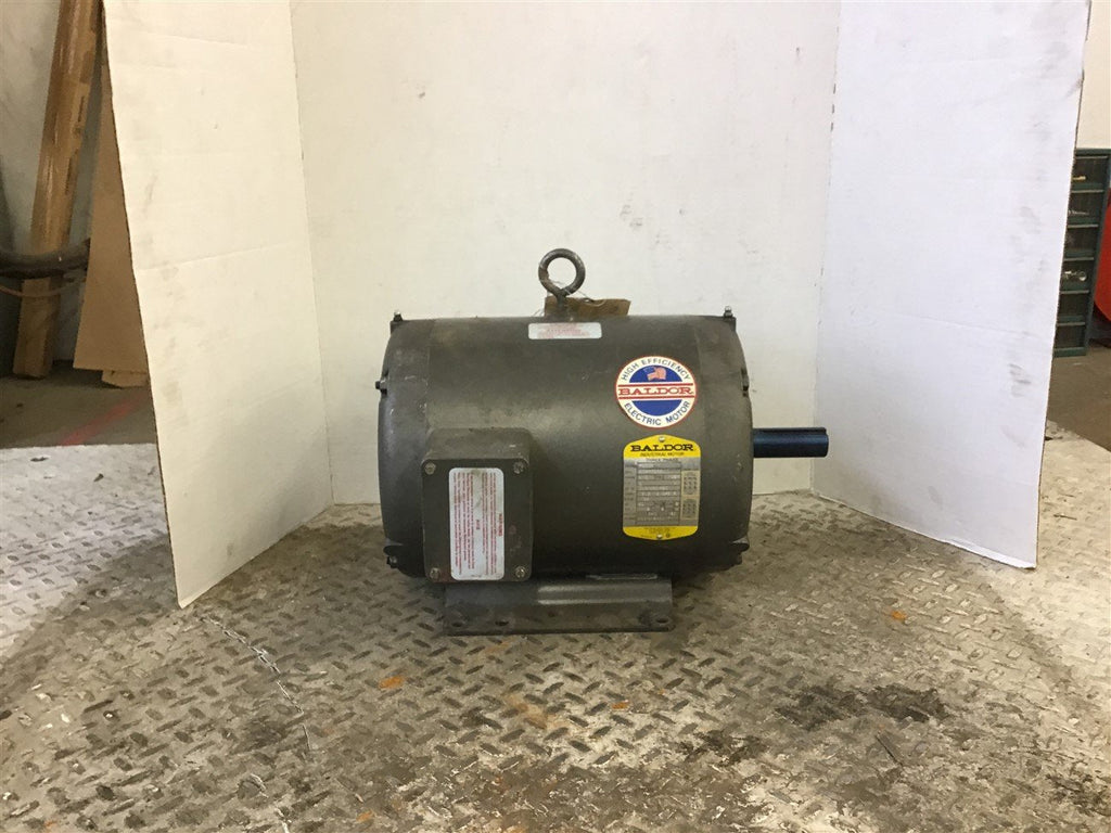 Baldor M3308 5 HP AC Motor 208-230/460 volt 215 Frame 1800 Rpm 4P