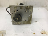 Leeson M1125004.00 1/17 HP DC Gear Motor 90 Vdc 100 Rpm 18:1 Ratio