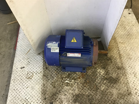 Alpak AL160MC4T/2YD AC Motor 15HP 460Volts 1775RPM 4P 160M Frame