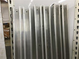 Stanley Double Door Track 6' L x 3-3/4" W Lot Of 3
