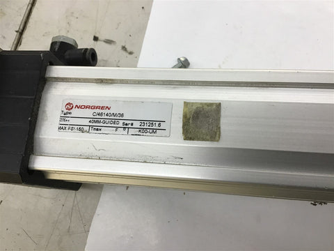 Norgren C/46140/M/36 Pneumatic Cylinder 150 Psi 40 MM Guided
