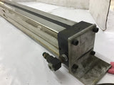Norgren 100CA-1BA-AA400 Pneumatic Cylinder 150 Psi 4'3" Long Rodless