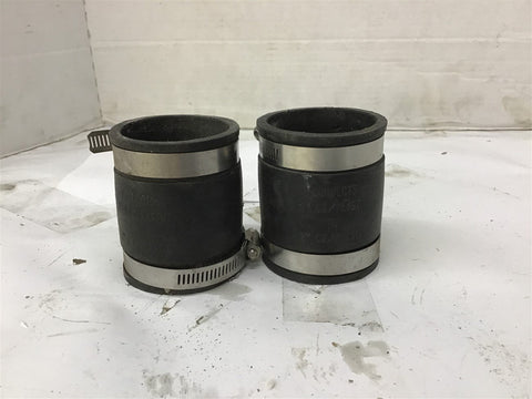 2" Rubber Couplings Lot Of 2