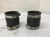 2" Rubber Couplings Lot Of 2