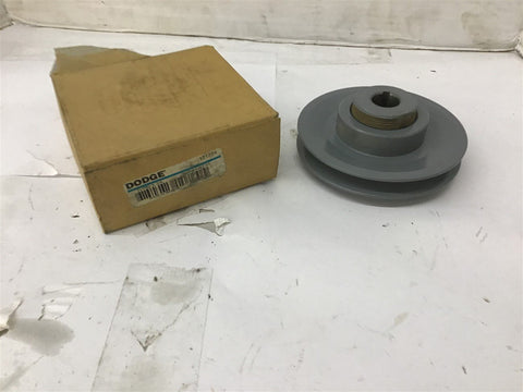 Dodge 1VP50 X 3/4 Single Groove Pulley 3/4" Bore