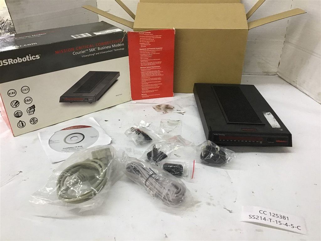US Robotics Courier 56K Fax Modem – BME Bearings and Surplus