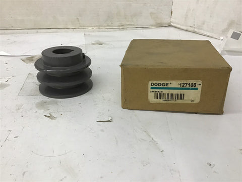 Dodge 2AK28X7/8 2 Groove Pulley 7/8" bore