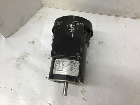 Sterling S01C1209A 1/3HP DC Motor 90 Volts 1750 Rpm 56C Frame