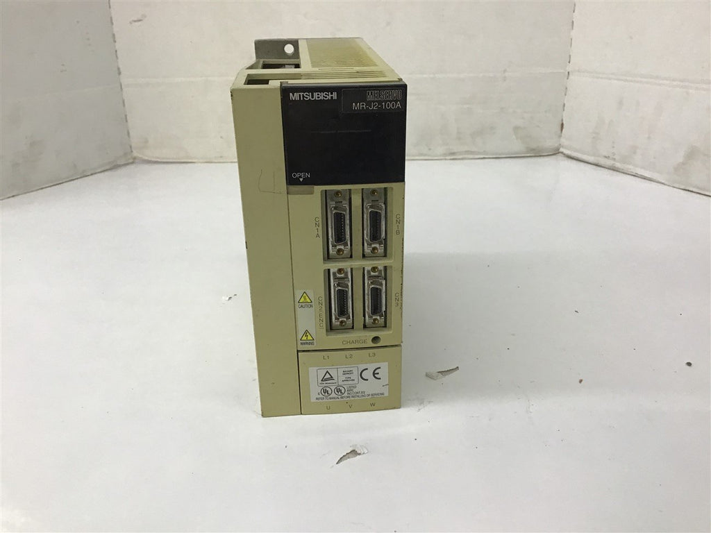 Mitsubishi MR-J2-100A 1KW Drive 170 Volt 6.0 Amp