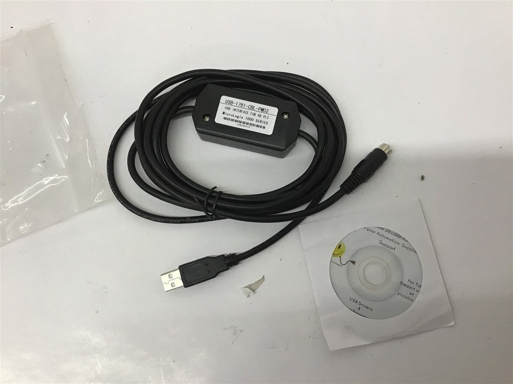 Allen Bradley USB-1761-CBL-PM02 USB Interface For AB PLC Micrologic 1000 Series