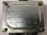 Barksdale Control Division T-9048-5 Pressure Actuated Switch Adjust Range 350-5