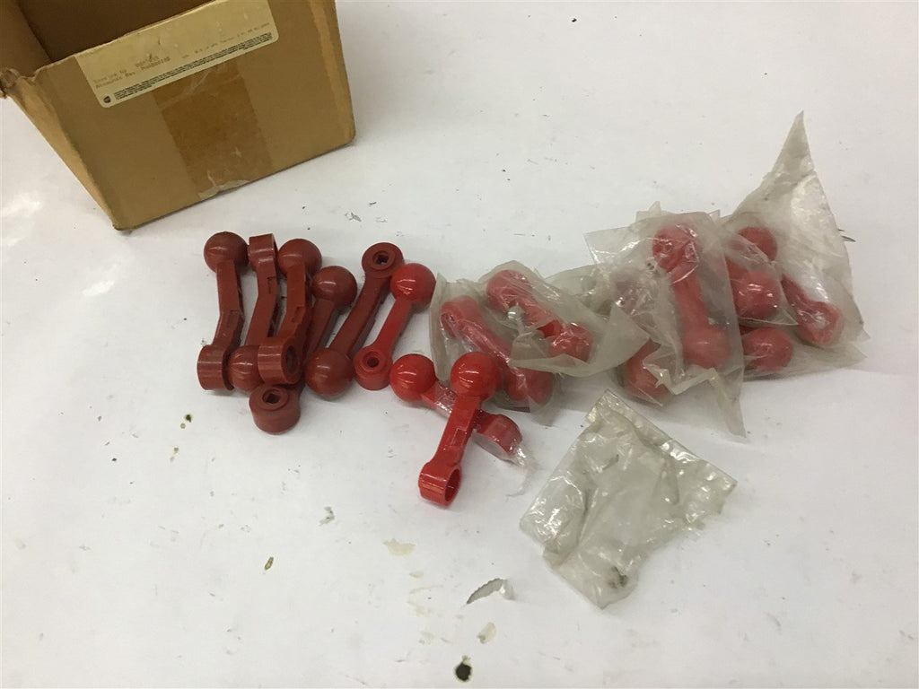 3" And 4" Red Knobs Lot Of 15
