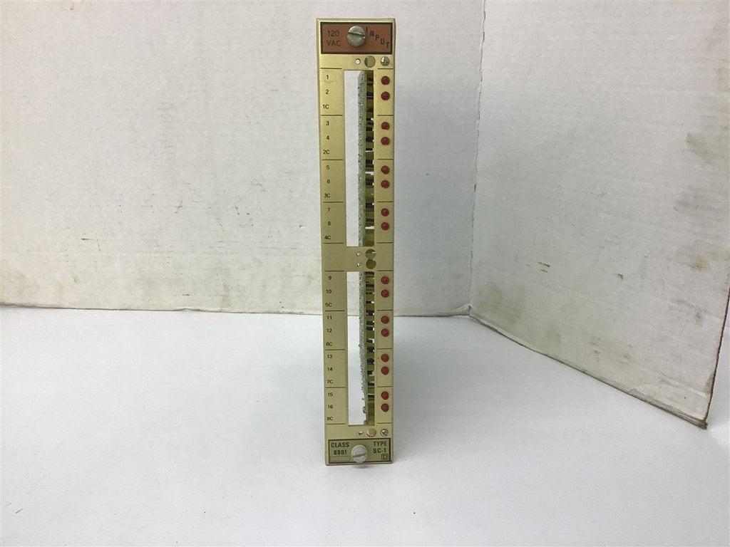 Square D SC-1 Input Module 8881 120 Vac