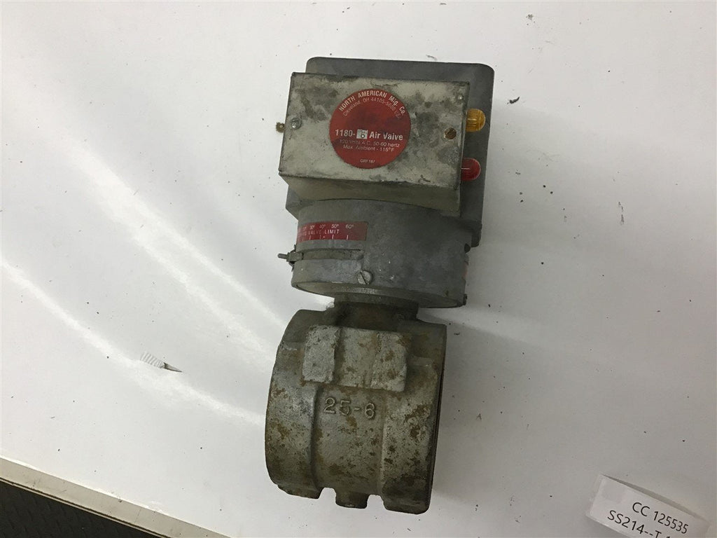 North American MFG 1180-6 Air Valve 3-1/4" Bore