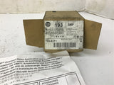 Allen-Bradley 193-A1F1 Overload Relay 3.7-12A