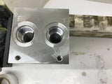 Daman AD05P045S 4 Station Hydraulic Manifold 5" Station Spacing