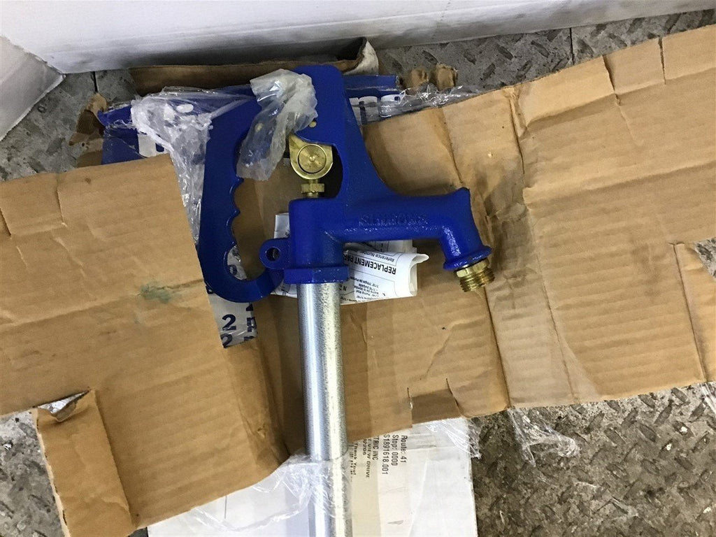 Simmons 802LF Water Hydrant 1" Galvanized Pipe 3/4" Hose Connection 2' Bury