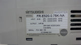 Mitsubishi E-500 Incerter/Drive, Fr-E520-0.75K-Na, P24583, 1Hp, 5A