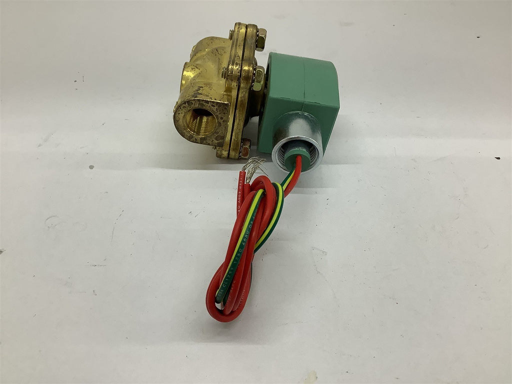 Asco 8210G1 Solenoid Valve 3/8" Pipe 5-200 PSI 6.1 Watts