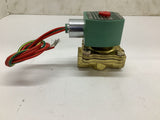Asco 8210G1 Solenoid Valve 3/8" Pipe 5-200 PSI 6.1 Watts