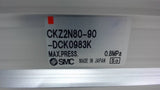 SMC CKZ2N80-90-DCK0983 PNEUMATIC SLIM LINE CLAMP CYLINDER