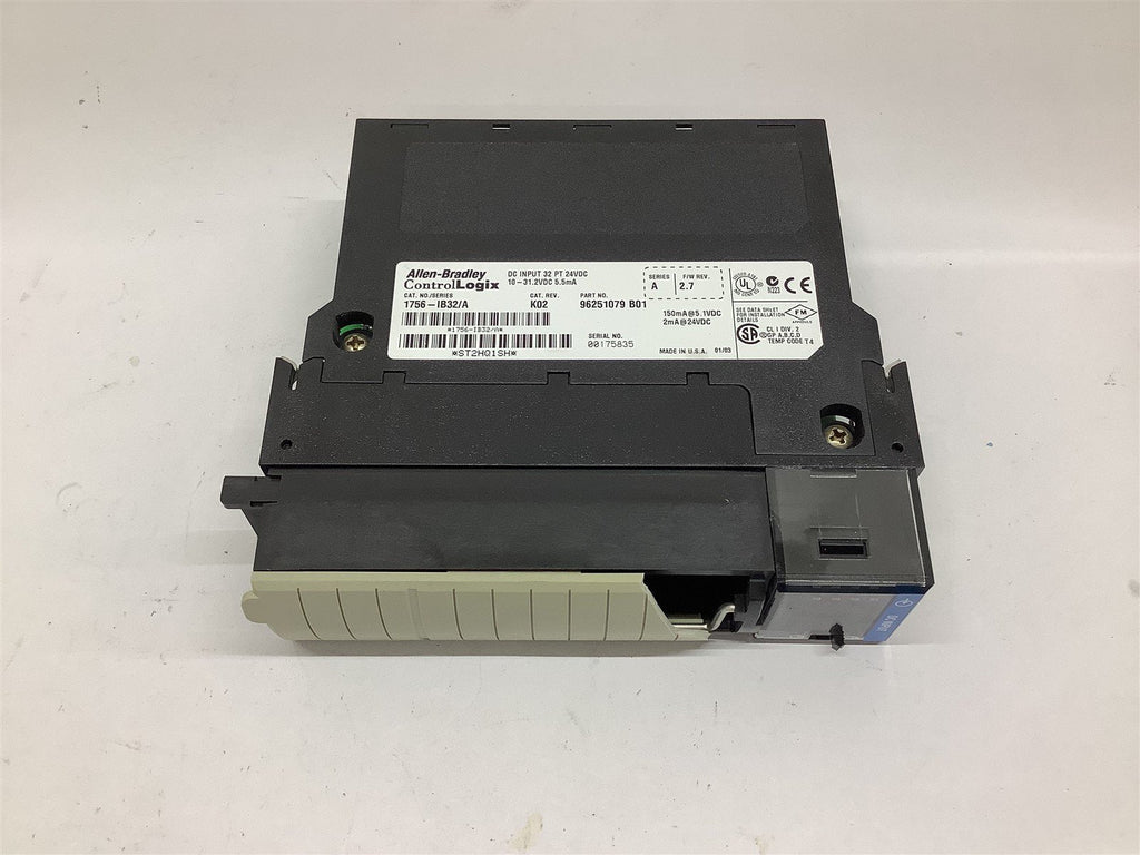 allen-Bradley 1756-IB32/A DC Input 32 PT