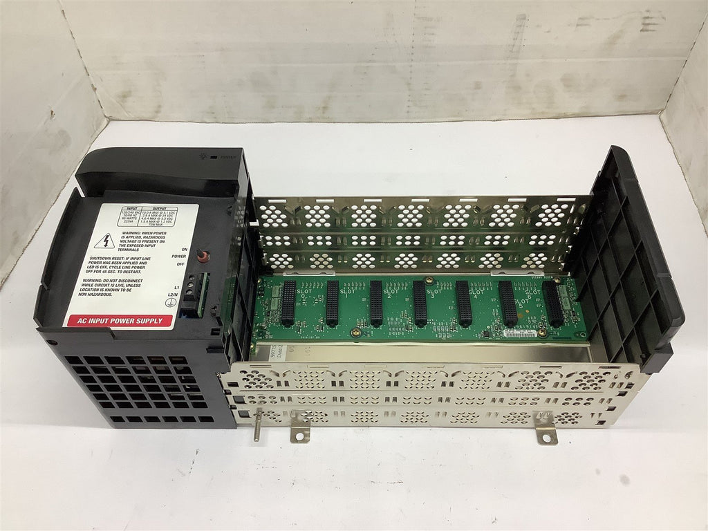 Allen-Bradley 1756-A7/B Control Logix Chassis 7 Slot w/ 1756-PA72/B Power Supply