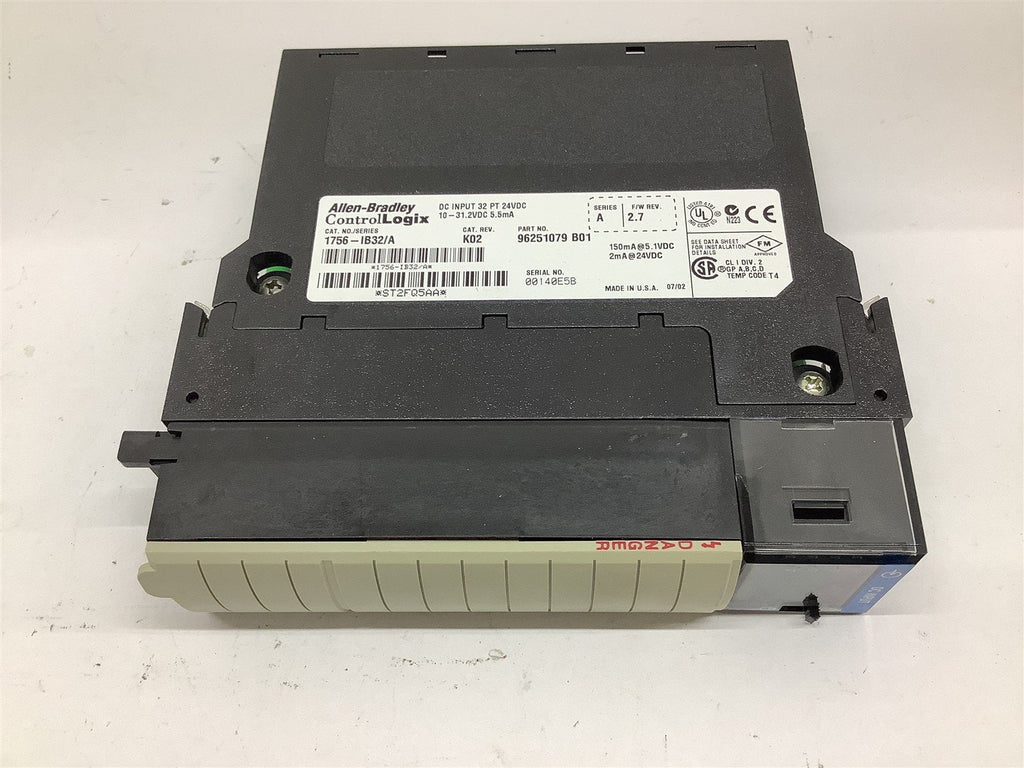 Allen-Bradley 1756-IB32/A Control Logix DC Input 32 PT