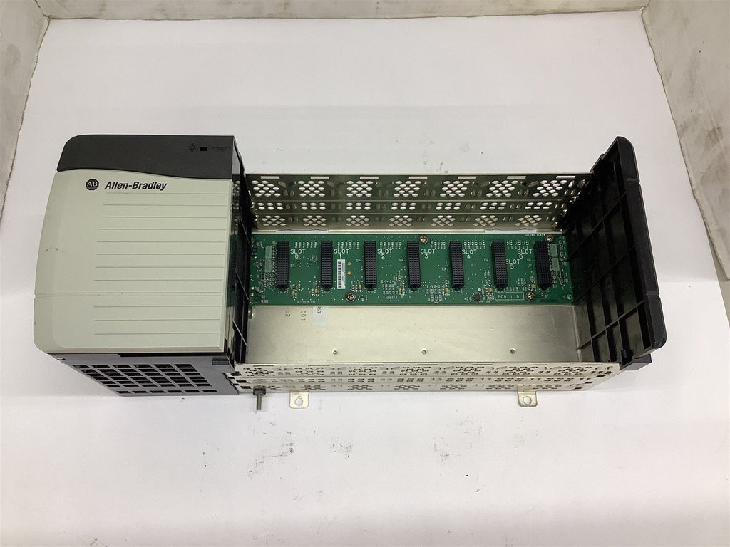 Allen-Bradley 1756-A7/B 7 Slot Chassis w/ 1756-PA72/B Power Supply
