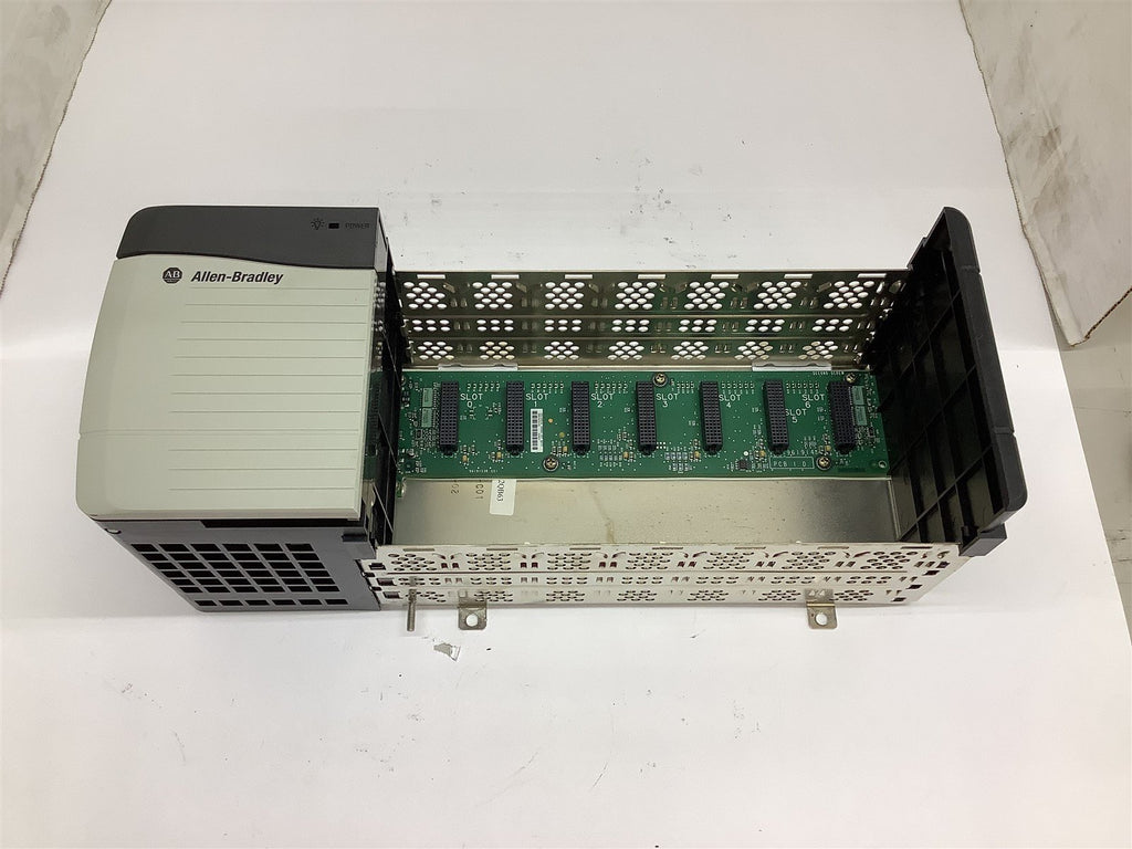 Allen-Bradley 1756-A7/B 7 Slot Chassis w/ 1756-PA72/B Power Supply