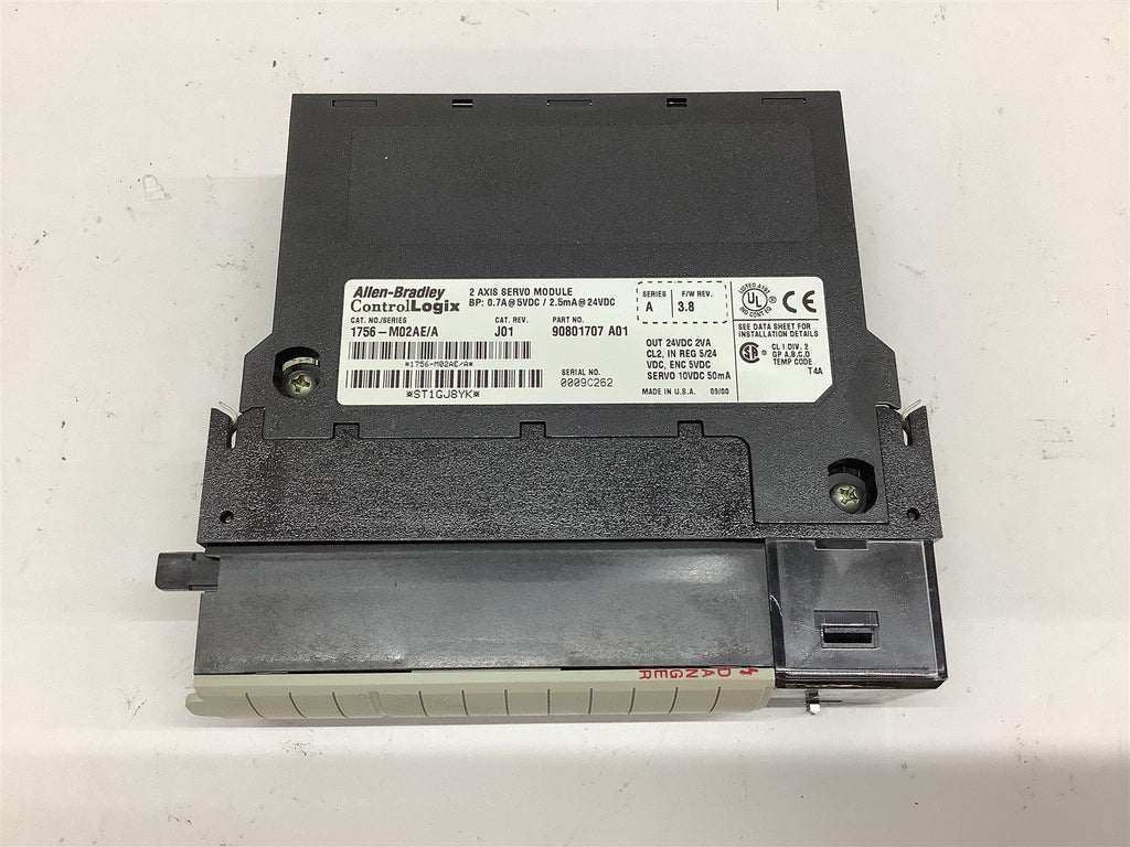 Allen-Bradley 1756-M02AE/A Control Logix 2 Axis Servo Module