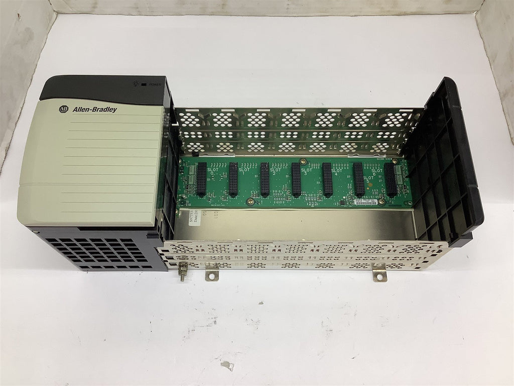 Allen-Bradley 1756-A7/B 7 Slot Chassis w/ 1756-PA72/B Power Supply