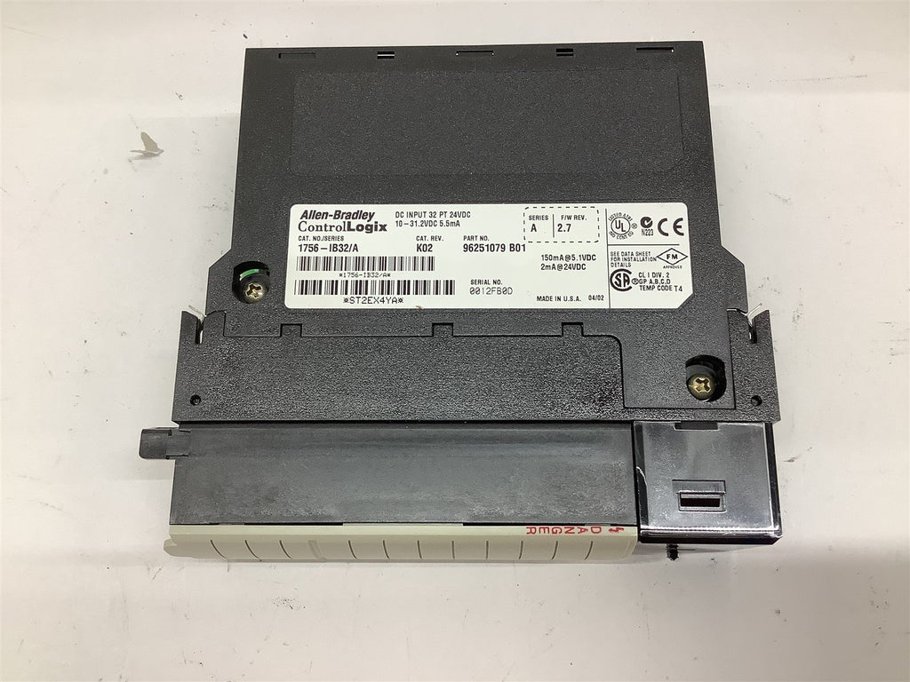Allen-Bradley 1756-IB32/A DC Input Module 32 PT