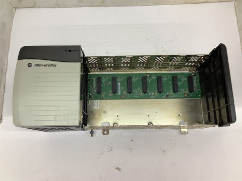 Allen-Bradley 1756-A7/B Control Logix 7 slot Chassis w/ 1756-PA75/A power Supply