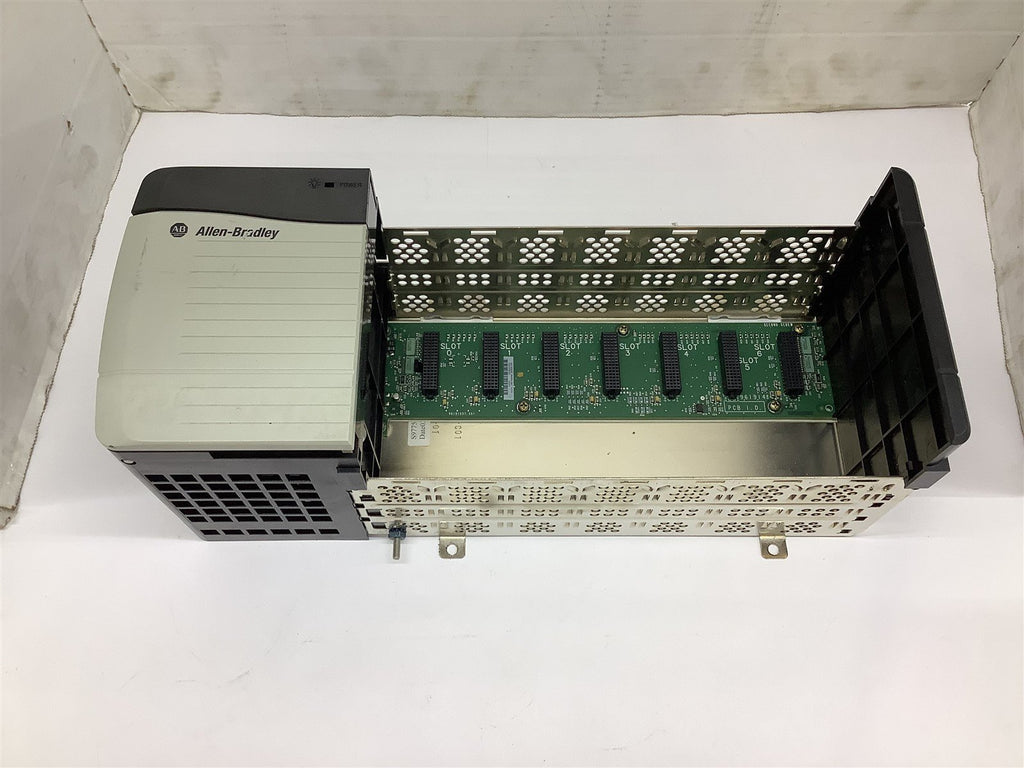 Allen-Bradley 1756-A7/B 7 Slot Chassis w/ 1756-PA75/A