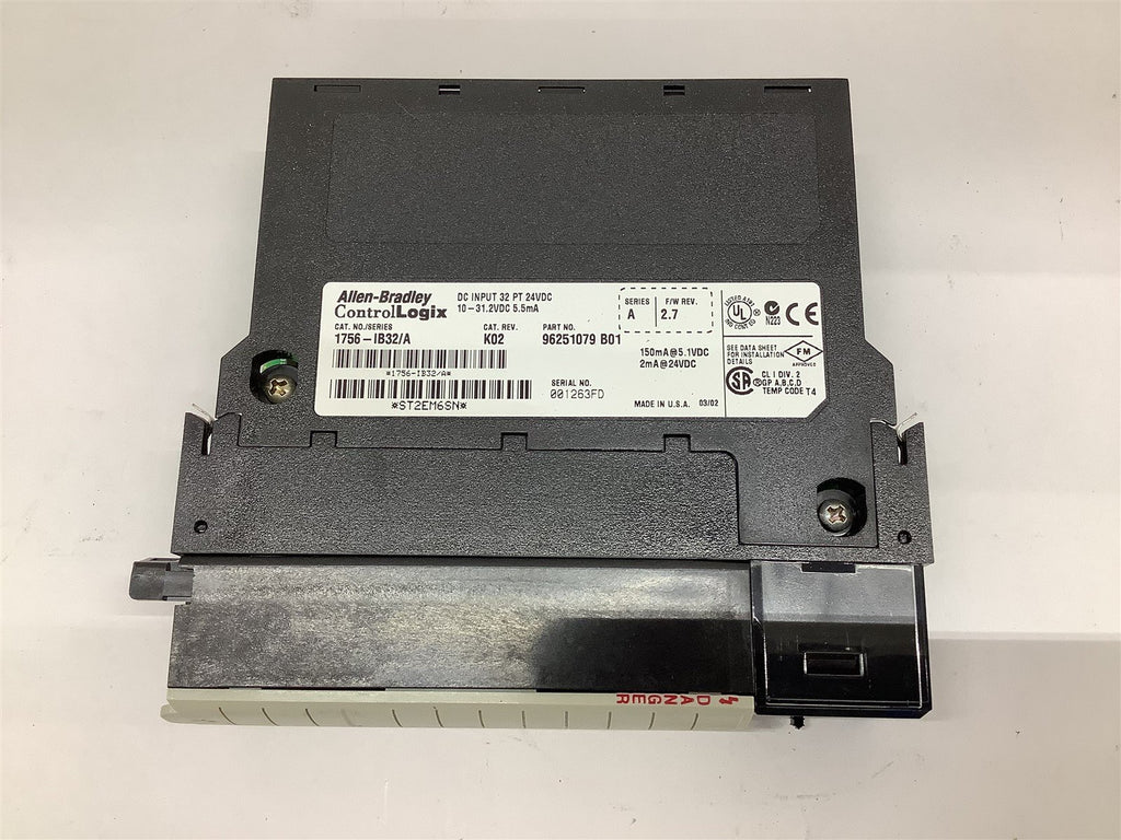 Allen-Bradley 1756-IB32/A DC Input 32 PT