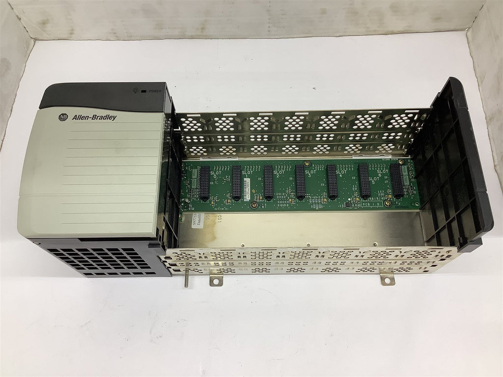 Allen-Bradley 1756-A7/B 7 Slot Chassis w/ 1756-PA72/B Power Supply