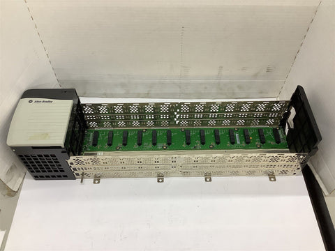 Allen-Bradley 1756-A13/B 13 Slot chassis w/ 1756-PA75/A Power Supply