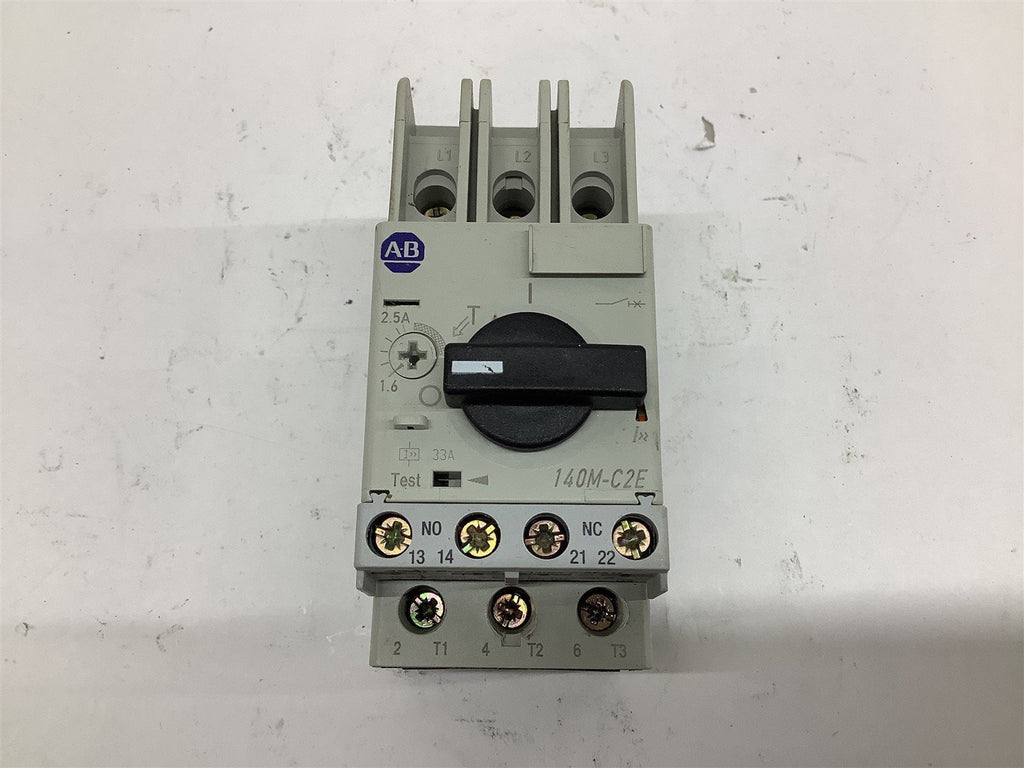 Allen-Bradley 140M-C2E-B25 Circuit Breaker 1.6-2.5 Amp