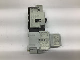 Allen-Brdley 100-C16*10 460 Volt @ 10 HP Contactor w/ 140M-C2E-B25 1.6-2.5 Amp