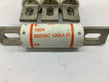 Ferraz Shawmut A60X150-4K Fuse 150 Amp Lot Of 4