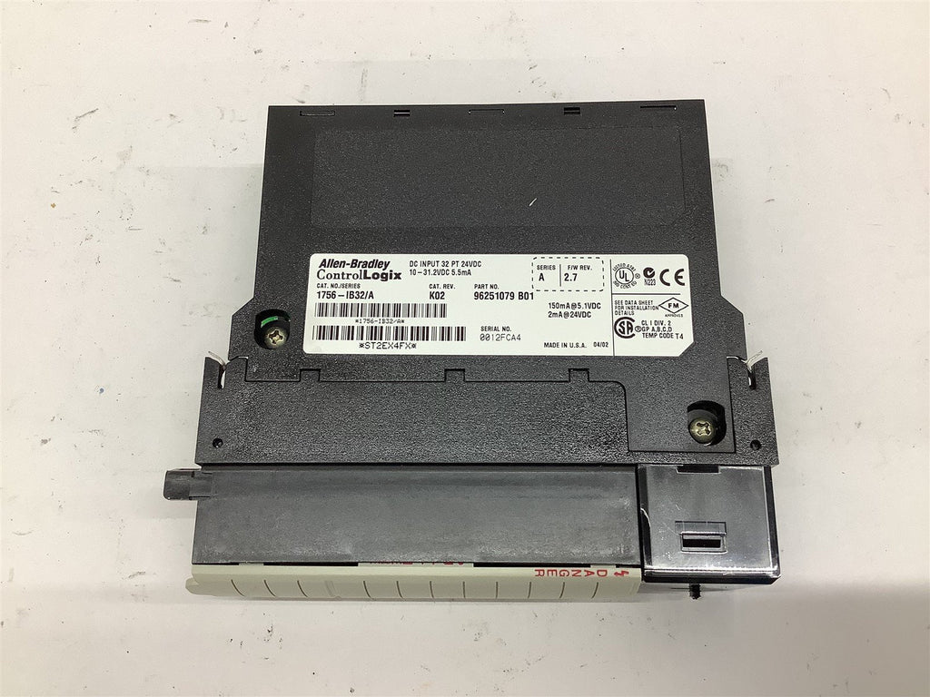 Allen-Bradley 1756-IB32/A DC Input 32 PT 24 Vdc
