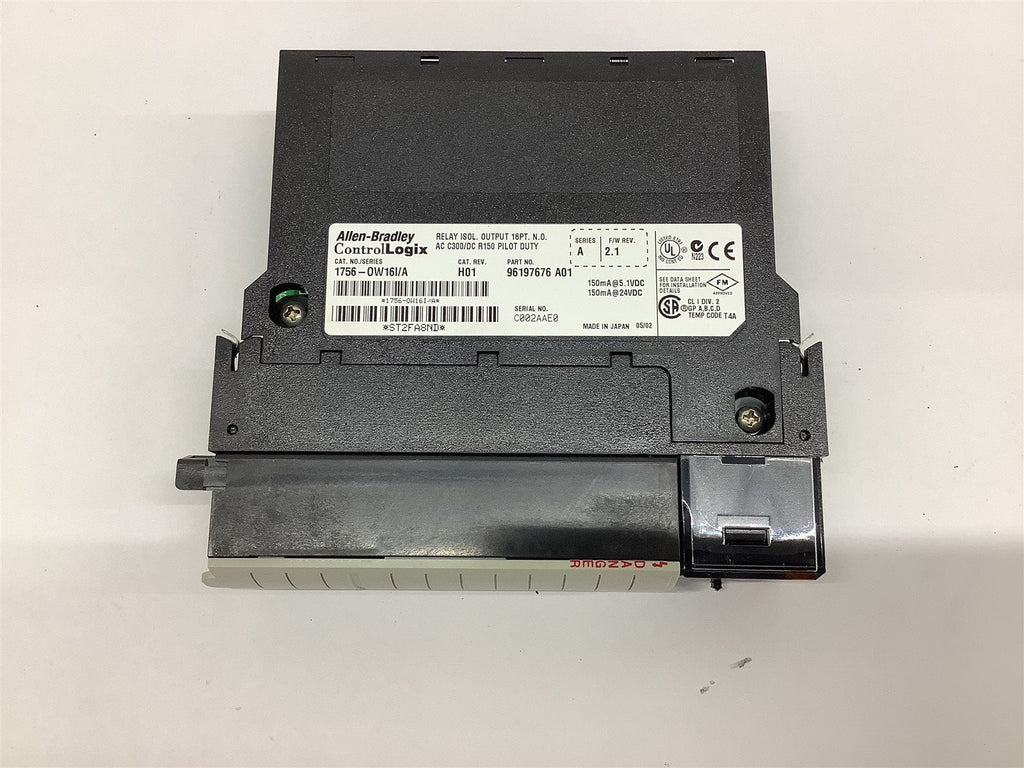 Allen-Bradley 1756-OW16I/A Relay Isolation Output Module