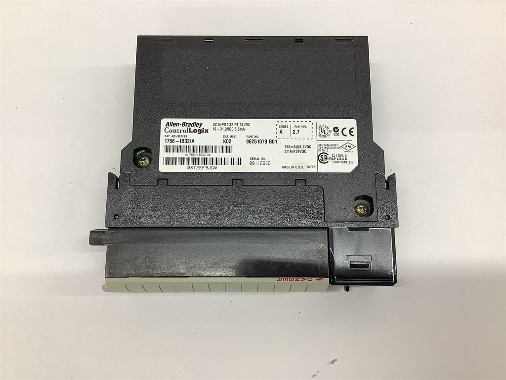 Allen-Bradley 1756-IB32/A DC Input Module 32 PT