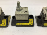 Buss BH-0122 Fuse block 700 Volts 100 Amp Lot Of 3