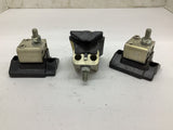 Buss BH-0122 Fuse block 700 Volts 100 Amp Lot Of 3