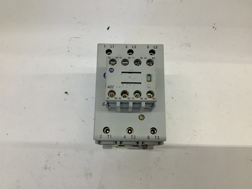 Allen-Bradley 100-C60*00 Contactor 460 Volt @ 10 Hp 110 Volt Coil