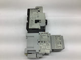 Allen-Bradley 100-C16*10 Contactor w/ 140M-C2E-B10 0.63-1.0 Amp Motor Protector