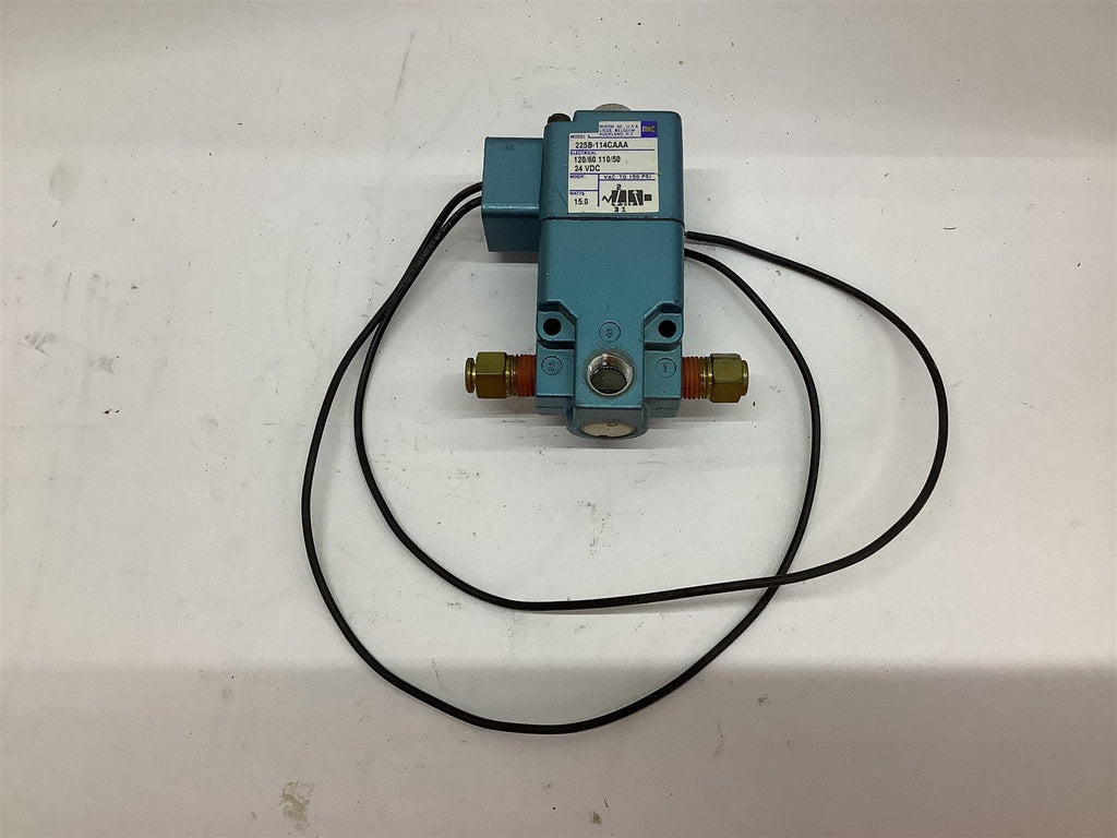 Mac 225B-114CAAA Solenoid Valve 120 Volt 150 PSI