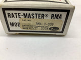 Dwyer SCFH Air Rate-Master RMA-3-SSV